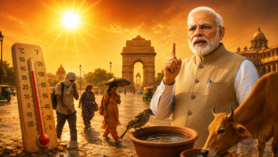 दिल्ली-एनसीआर समेत उत्तर भारत के कई राज्यों में भीषण गर्मी और लू का प्रकोप जारी है। आईएमडी ने दिल्ली में येलो अलर्ट जारी करते हुए तापमान 45 डिग्री के करीब रहने की चेतावनी दी है। विदर्भ, राजस्थान, यूपी और तेलंगाना के कई जिलों में रेड अलर्ट घोषित किया गया है। प्रधानमंत्री नरेंद्र मोदी ने लोगों से सावधानी बरतने, पर्याप्त पानी पीने और पशु-पक्षियों के लिए पानी रखने की अपील की है। 29 मई के बाद कुछ राहत मिलने की संभावना जताई गई है।