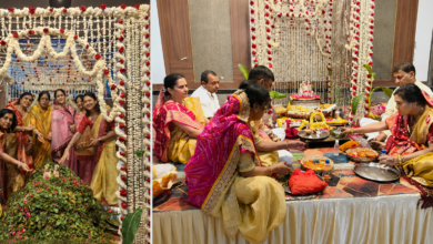 वाराणसी के महमूरगंज स्थित माहेश्वरी भवन में माहेश्वरी महिला संगठन द्वारा विष्णु सहस्त्रनाम पाठ का भव्य आयोजन किया गया। महिलाओं ने सामूहिक पाठ, भजन-कीर्तन एवं पूजा-अर्चना के माध्यम से विश्व शांति, परिवार की सुख-समृद्धि और समाज कल्याण की प्रार्थना की। आयोजन में बड़ी संख्या में श्रद्धालुओं एवं समाज के गणमान्य लोगों की सहभागिता रही।