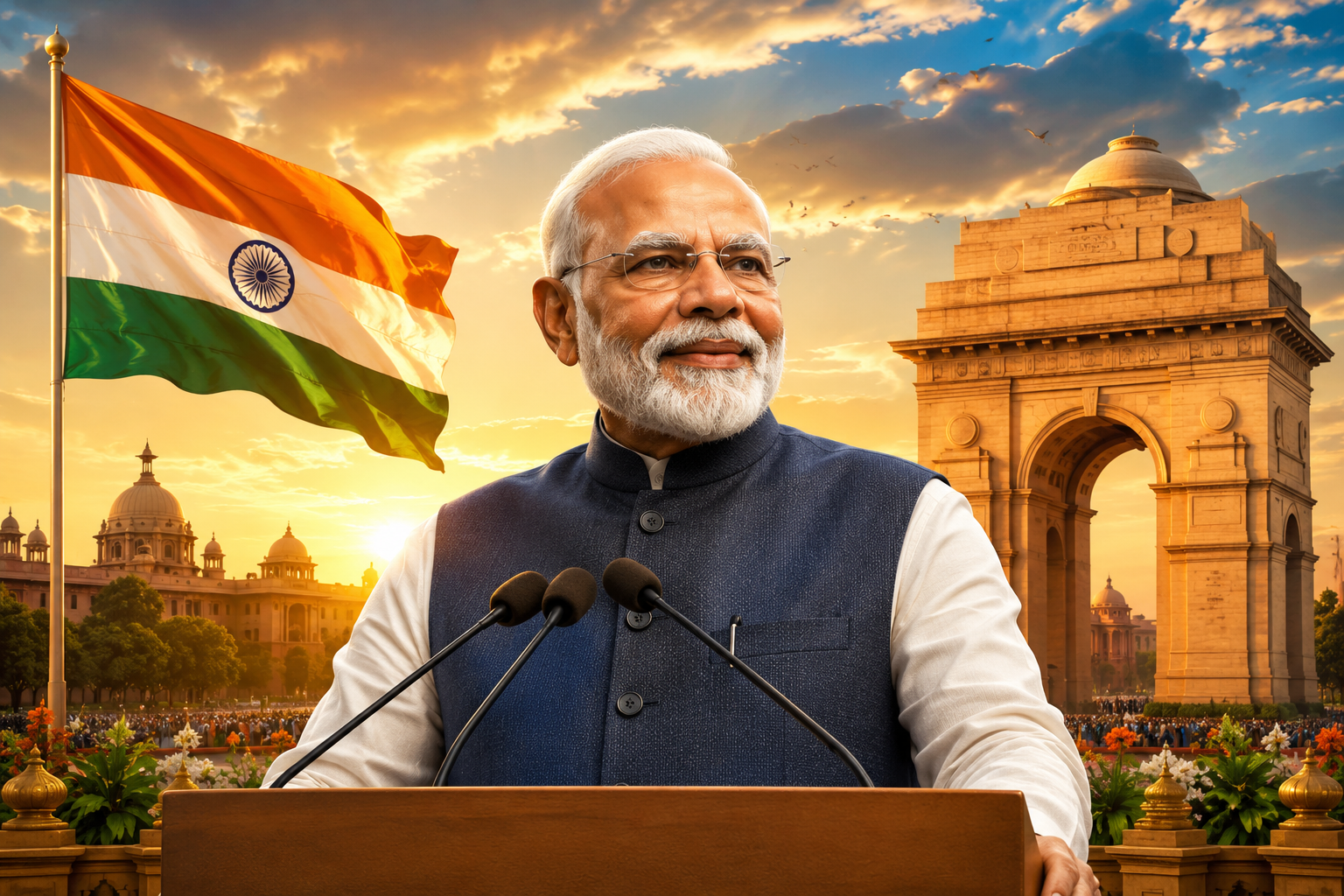 प्रधानमंत्री नरेंद्र मोदी ने लगातार 4,399 दिन तक निर्वाचित प्रधानमंत्री के रूप में सेवा देकर भारतीय राजनीति में नया इतिहास रच दिया है। उन्होंने इस मामले में पंडित जवाहरलाल नेहरू का रिकॉर्ड पीछे छोड़ दिया। राष्ट्रपति द्रौपदी मुर्मु ने इसे जनता के अटूट विश्वास का प्रतीक बताया, जबकि उत्तर प्रदेश के मुख्यमंत्री योगी आदित्यनाथ ने इसे 145 करोड़ भारतीयों की सामूहिक भावना और लोकतंत्र की बड़ी उपलब्धि कहा। मोदी का यह रिकॉर्ड भारतीय लोकतंत्र के इतिहास में एक महत्वपूर्ण अध्याय माना जा रहा है।
