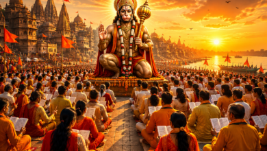 वाराणसी में ज्येष्ठ मास के अंतिम बड़े मंगल (23 जून) को सुबह 7:30 बजे सामूहिक हनुमान चालीसा पाठ का भव्य आयोजन किया जाएगा। हनुमान सेना और बाबा गणिनाथ भक्त मण्डल के आह्वान पर काशी के मंदिरों, मठों, व्यापारिक प्रतिष्ठानों, मॉर्निंग वॉकर्स समूहों और सामाजिक संगठनों से जुड़कर श्रद्धालु एक साथ हनुमान चालीसा का पाठ करेंगे। आयोजकों का लक्ष्य एक लाख से अधिक पाठ कर काशी को भक्ति, सेवा, एकता और सनातन संस्कृति के अद्भुत उत्सव का केंद्र बनाना है।