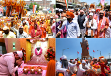 वाराणसी के सीर गोवर्धनपुर स्थित संत शिरोमणि गुरु रविदास की जन्मस्थली से भाजपा के राष्ट्रव्यापी समरसता संकल्प अभियान का भव्य शुभारंभ हुआ। 131 कलशों में जन्मस्थली की पावन माटी का पूजन कर शोभायात्रा निकाली गई। यह पवित्र माटी देशभर के 20 हजार से अधिक स्थानों तक पहुंचाई जाएगी। भाजपा नेताओं ने संत रविदास के समानता, सामाजिक समरसता और मानव गरिमा के संदेश को जन-जन तक पहुंचाने का संकल्प लिया। अभियान 20 फरवरी तक चलेगा।