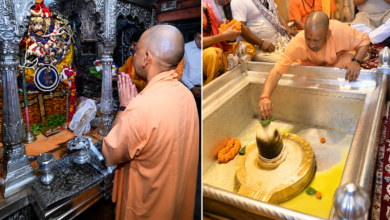 वाराणसी में श्रावण मास के प्रथम दिन मुख्यमंत्री एवं गोरक्षपीठाधीश्वर योगी आदित्यनाथ ने बाबा काल भैरव मंदिर और श्री काशी विश्वनाथ धाम में विधि-विधान से पूजा-अर्चना कर प्रदेश व देशवासियों के सुख, शांति और समृद्धि की प्रार्थना की। उन्होंने श्रावण मेले की व्यवस्थाओं की समीक्षा कर अधिकारियों को श्रद्धालुओं और कांवड़ यात्रियों की सुरक्षा, सुविधा एवं सुगम दर्शन सुनिश्चित करने के निर्देश दिए।