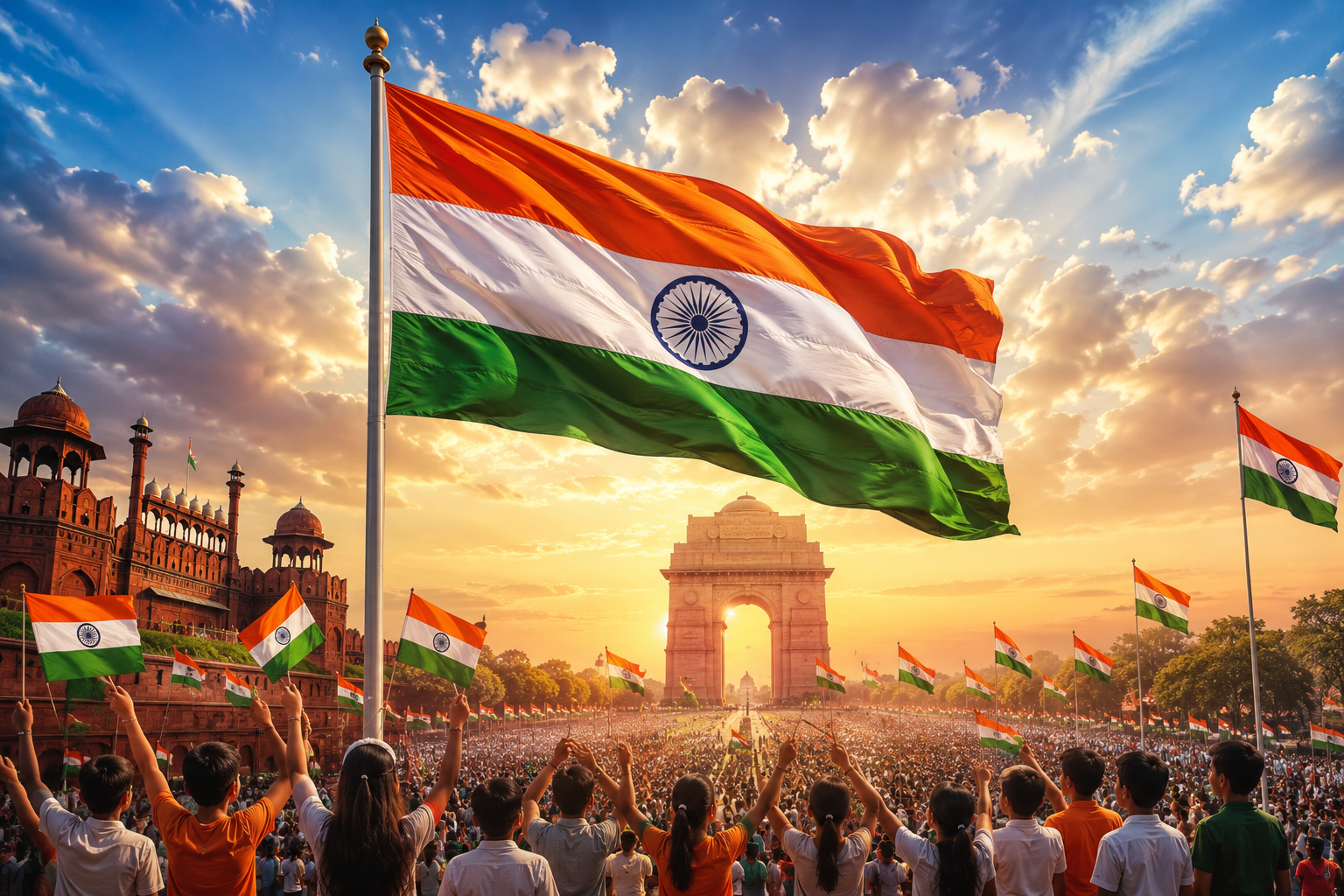 मुख्यमंत्री योगी आदित्यनाथ ने 'हर घर तिरंगा' अभियान 2026 के तहत प्रदेश के 5 करोड़ घरों पर तिरंगा फहराने का लक्ष्य तय किया है। उन्होंने 9 से 15 अगस्त तक तिरंगा रैली, सांस्कृतिक कार्यक्रम, स्वच्छता अभियान, काकोरी दिवस, स्वतंत्रता दिवस एवं विभाजन विभीषिका स्मृति दिवस के आयोजन व्यापक जनभागीदारी से कराने के निर्देश दिए। विद्यालयों, सरकारी संस्थानों और सार्वजनिक स्थलों पर राष्ट्रभक्ति आधारित कार्यक्रम आयोजित कर युवाओं को स्वतंत्रता आंदोलन के इतिहास से जोड़ने पर विशेष जोर दिया गया।