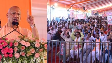 श्रावस्ती दौरे पर मुख्यमंत्री योगी आदित्यनाथ ने विपक्ष पर तीखा हमला करते हुए कहा कि स्वतंत्र भारत में विदेशी आक्रांताओं का सम्मान स्वीकार नहीं होगा। उन्होंने महाराजा सुहेलदेव की विरासत का उल्लेख करते हुए पूर्ववर्ती सरकारों की आलोचना की। इस दौरान 396 करोड़ रुपये से अधिक की 83 विकास परियोजनाओं का लोकार्पण एवं शिलान्यास किया गया। मुख्यमंत्री ने कानून व्यवस्था, रोजगार, आवास, स्वास्थ्य, सड़क और सिंचाई परियोजनाओं सहित सरकार की उपलब्धियों को भी जनता के सामने रखा।