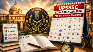 उत्तर प्रदेश अधीनस्थ सेवा चयन आयोग (UPSSSC) ने दिसंबर 2026 तक आयोजित होने वाली विभिन्न भर्ती परीक्षाओं और साक्षात्कारों का विस्तृत कैलेंडर जारी कर दिया है। आयोग के अनुसार प्राविधिक सहायक, स्नातक स्तरीय, आबकारी सिपाही, वन रक्षक, गन्ना पर्यवेक्षक, लेखा परीक्षक सहित कई पदों की मुख्य परीक्षाएं अगस्त से दिसंबर तक आयोजित होंगी। प्रारम्भिक अर्हता परीक्षा (PET-2026) अक्टूबर में प्रस्तावित है। आयोग ने स्पष्ट किया है कि विशेष परिस्थितियों में परीक्षा तिथियों में परिवर्तन किया जा सकता है।