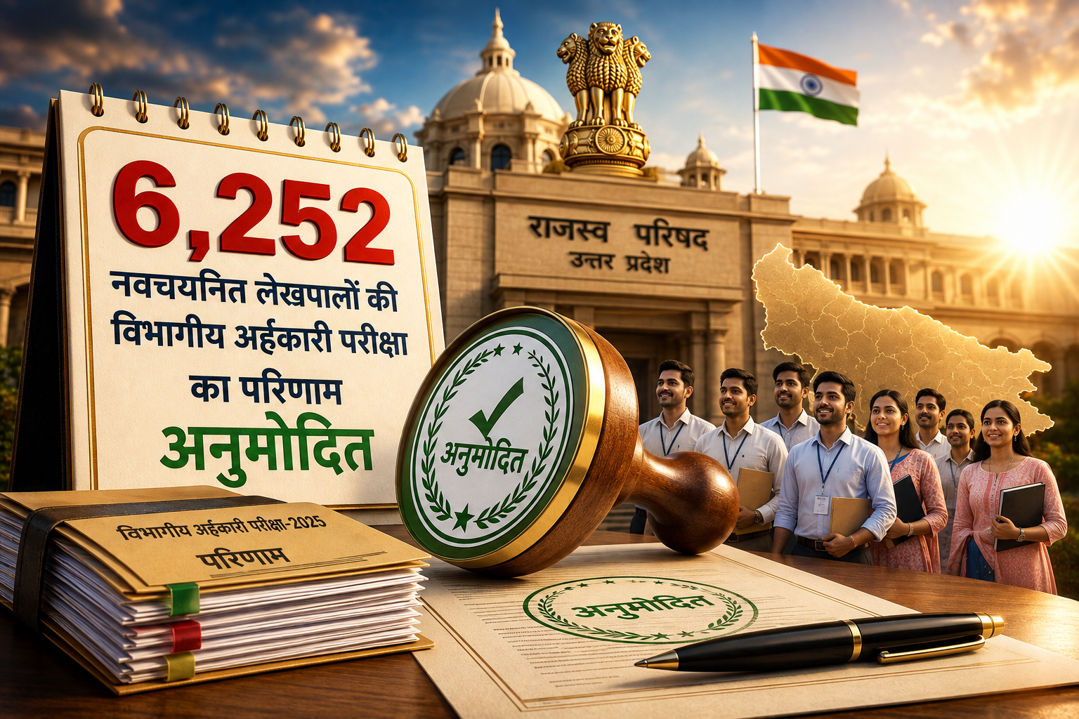 राजस्व परिषद, उत्तर प्रदेश ने सीधी भर्ती से नियुक्त 6,252 प्रशिक्षु लेखपालों की विभागीय अर्हकारी परीक्षा-2025 का परिणाम जारी कर दिया है। प्रशिक्षण पूर्ण करने के बाद आयोजित परीक्षा में सफल अभ्यर्थियों के अंक-पत्र जल्द जिलाधिकारियों के माध्यम से वितरित किए जाएंगे। इससे प्रदेश में राजस्व सेवाओं की गुणवत्ता और कार्यों के निस्तारण में तेजी आएगी।