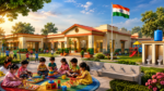 उत्तर प्रदेश सरकार 15 अगस्त 2026 तक 15,613 आंगनबाड़ी केंद्रों को परिषदीय विद्यालय परिसरों में स्थानांतरित करेगी। इस पहल से तीन से छह वर्ष के बच्चों को सुरक्षित कक्षाएं, शुद्ध पेयजल, शौचालय, खेल का मैदान और गुणवत्तापूर्ण प्रारंभिक शिक्षा का लाभ मिलेगा। राष्ट्रीय शिक्षा नीति-2020 के अनुरूप यह अभियान बाल वाटिका से कक्षा-1 तक सीखने की निरंतरता मजबूत करेगा तथा शिक्षा और बाल विकास विभागों के बेहतर समन्वय से प्रदेश में बुनियादी शिक्षा की गुणवत्ता को नई मजबूती प्रदान करेगा।