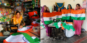 वाराणसी में स्वतंत्रता दिवस के अवसर पर ‘हर घर तिरंगा’ अभियान को लेकर तैयारियां तेज हो गई हैं। काशी की करीब 800 स्वयं सहायता समूह की महिलाएं लगभग 3 लाख राष्ट्रीय ध्वज तैयार कर रही हैं। इन तिरंगों को जिले की 694 ग्राम पंचायतों सहित बेसिक शिक्षा और युवा कल्याण विभाग तक पहुंचाने का लक्ष्य है। अभियान से महिलाओं को रोजगार और करीब 6 से 9 लाख रुपये की आय का अवसर मिलने का अनुमान है। राष्ट्रभक्ति के साथ यह पहल महिला सशक्तिकरण और आत्मनिर्भरता का संदेश दे रही है।