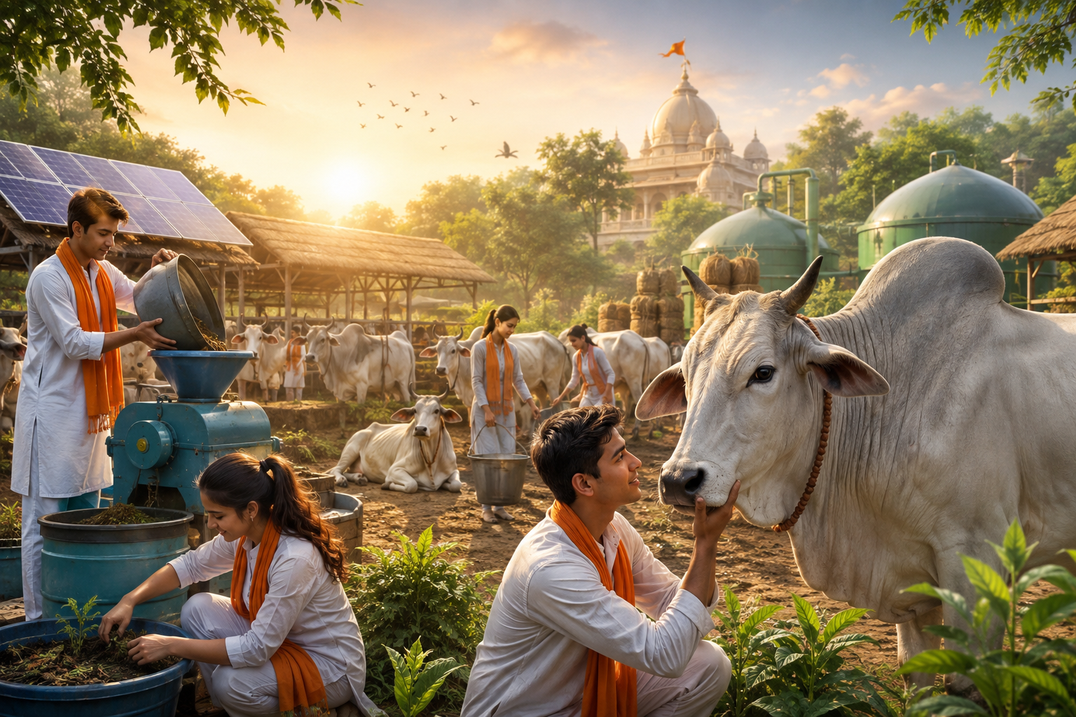 उत्तर प्रदेश में योगी सरकार गो संरक्षण अभियान को नई पीढ़ी, खासकर जेन जी, से जोड़ने की तैयारी कर रही है। गांव-गांव जागरूकता अभियान चलाकर करीब 10 हजार ‘गो मित्र’ तैयार किए जाएंगे। मास्टर ट्रेनरों के माध्यम से युवाओं को गो सेवा, प्राकृतिक खेती और ग्रामीण अर्थव्यवस्था की जानकारी दी जाएगी। सरकार गोशालाओं को गोबर-गोमूत्र आधारित उत्पाद, बायोगैस, जैविक खाद और रोजगार से जोड़कर आत्मनिर्भर ग्रामीण अर्थव्यवस्था का मॉडल विकसित करने पर जोर दे रही है।