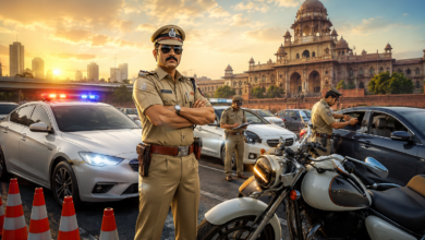 उत्तर प्रदेश में सड़क सुरक्षा को लेकर योगी सरकार का फोकस लगातार बढ़ रहा है। परिवहन विभाग ने यातायात नियमों के उल्लंघन पर सख्त कार्रवाई करते हुए वित्तीय वर्ष 2025-26 में 15 लाख चालान से ₹474 करोड़ वसूले। वहीं 2026-27 के शुरुआती चार महीनों में 5 लाख चालान और ₹172 करोड़ प्रशमन शुल्क वसूला गया।