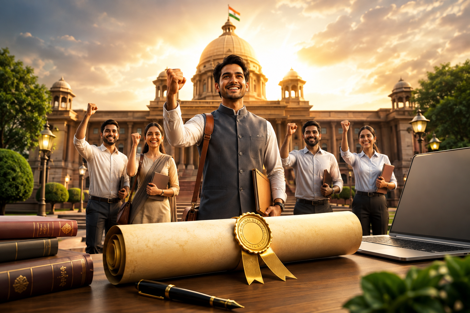 उत्तर प्रदेश अधीनस्थ सेवा चयन आयोग (UPSSSC) ने ग्राम पंचायत अधिकारी मुख्य परीक्षा-2023 का अंतिम चयन परिणाम जारी कर दिया है। 1,468 पदों पर हुए चयन में श्रेणीवार कटऑफ और चयनित अभ्यर्थियों की सूची घोषित की गई है। अनारक्षित और ओबीसी वर्ग की कटऑफ 68.25 अंक रही, जबकि एससी की 57.75 और एसटी की 54.50 अंक रही। परिणाम जारी होने से भर्ती का इंतजार कर रहे अभ्यर्थियों को बड़ी राहत मिली है।