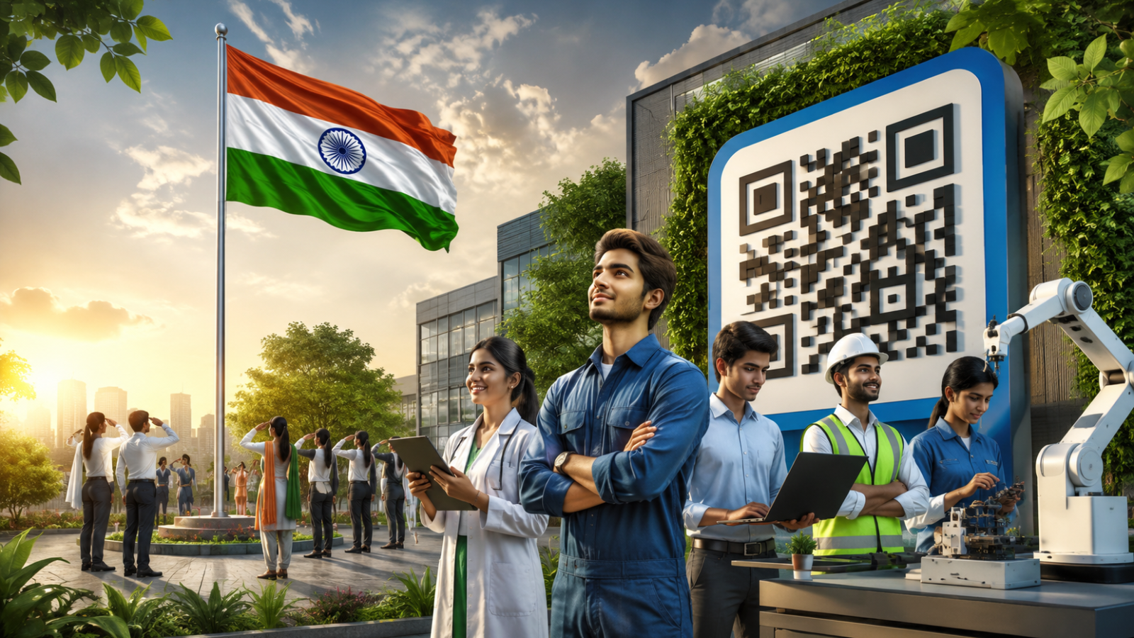 लखनऊ में 80वें स्वतंत्रता दिवस पर उत्तर प्रदेश कौशल विकास मिशन ने युवाओं के लिए ‘कौशल संपर्क’ QR कोड और ‘कौशल वाटिका’ की शुरुआत की। QR कोड के जरिए प्रशिक्षणार्थी सीधे मिशन को फीडबैक, शिकायत और सुझाव दे सकेंगे। युवाओं को AI और सॉफ्ट स्किल्स का प्रशिक्षण देने के लिए दो एमओयू भी हुए। सरकार का लक्ष्य आधुनिक तकनीक, रोजगारपरक कौशल और व्यक्तित्व विकास के जरिए युवाओं को आत्मनिर्भर बनाना है।