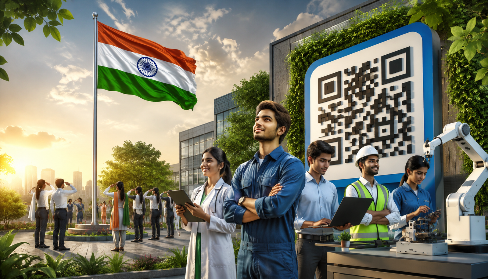 लखनऊ में 80वें स्वतंत्रता दिवस पर उत्तर प्रदेश कौशल विकास मिशन ने युवाओं के लिए ‘कौशल संपर्क’ QR कोड और ‘कौशल वाटिका’ की शुरुआत की। QR कोड के जरिए प्रशिक्षणार्थी सीधे मिशन को फीडबैक, शिकायत और सुझाव दे सकेंगे। युवाओं को AI और सॉफ्ट स्किल्स का प्रशिक्षण देने के लिए दो एमओयू भी हुए। सरकार का लक्ष्य आधुनिक तकनीक, रोजगारपरक कौशल और व्यक्तित्व विकास के जरिए युवाओं को आत्मनिर्भर बनाना है।