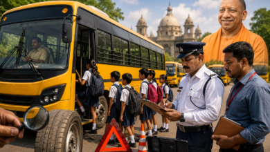 उत्तर प्रदेश में स्कूली बच्चों की सुरक्षा को लेकर योगी सरकार ने परिवहन व्यवस्था पर सख्ती बढ़ा दी है। मिशन सेफ फ्यूचर समेत अभियानों के तहत स्कूली वाहनों की फिटनेस जांच और चालकों का चरित्र सत्यापन कराया जा रहा है। प्रदेश में 82,259 स्कूली वाहनों में 6,066 अनफिट मिले, जबकि 1,072 वाहनों के चालान और 356 को सीज किया गया। अब तक 27,066 चालकों का चरित्र सत्यापन हो चुका है। सभी बोर्ड के स्कूलों को पुलिस सत्यापन और मेडिकल परीक्षण अनिवार्य करने के निर्देश दिए गए हैं।