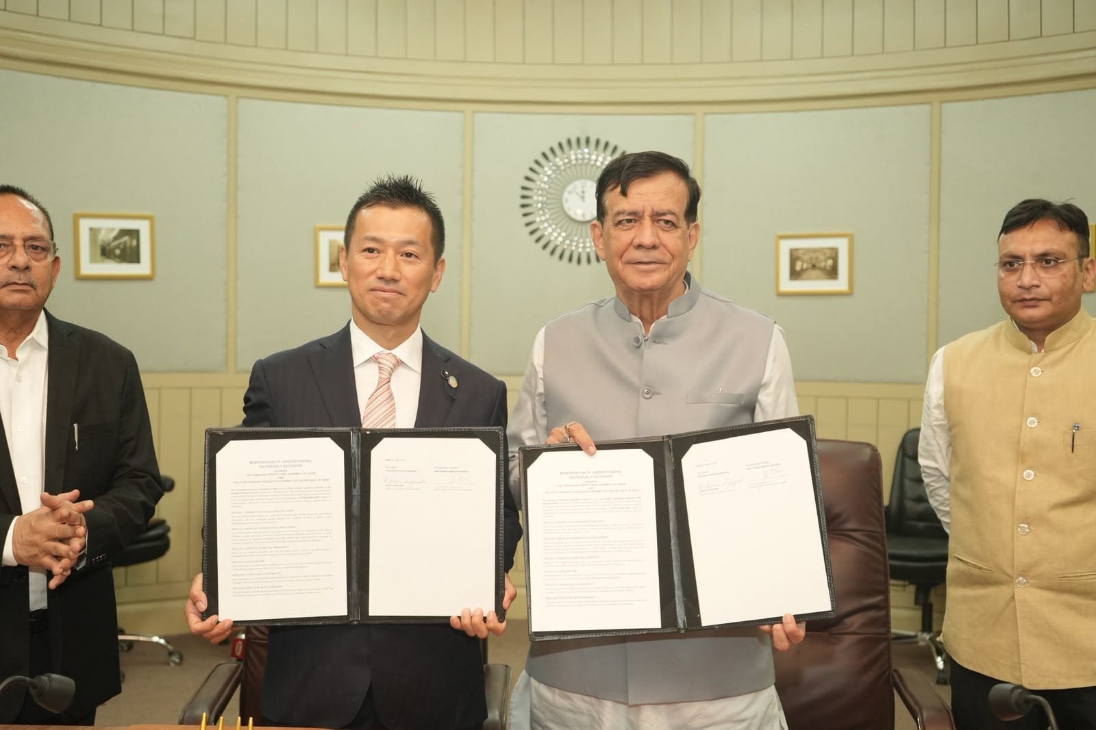 विधानसभा स्तर पर पहली बार संस्थागत सहयोग की दिशा में बड़ा कदम, सूचना आदान-प्रदान, प्रतिनिधिमंडल दौरों और शिक्षा-कृषि से पर्यटन तक सहयोग को मिलेगा बढ़ावा