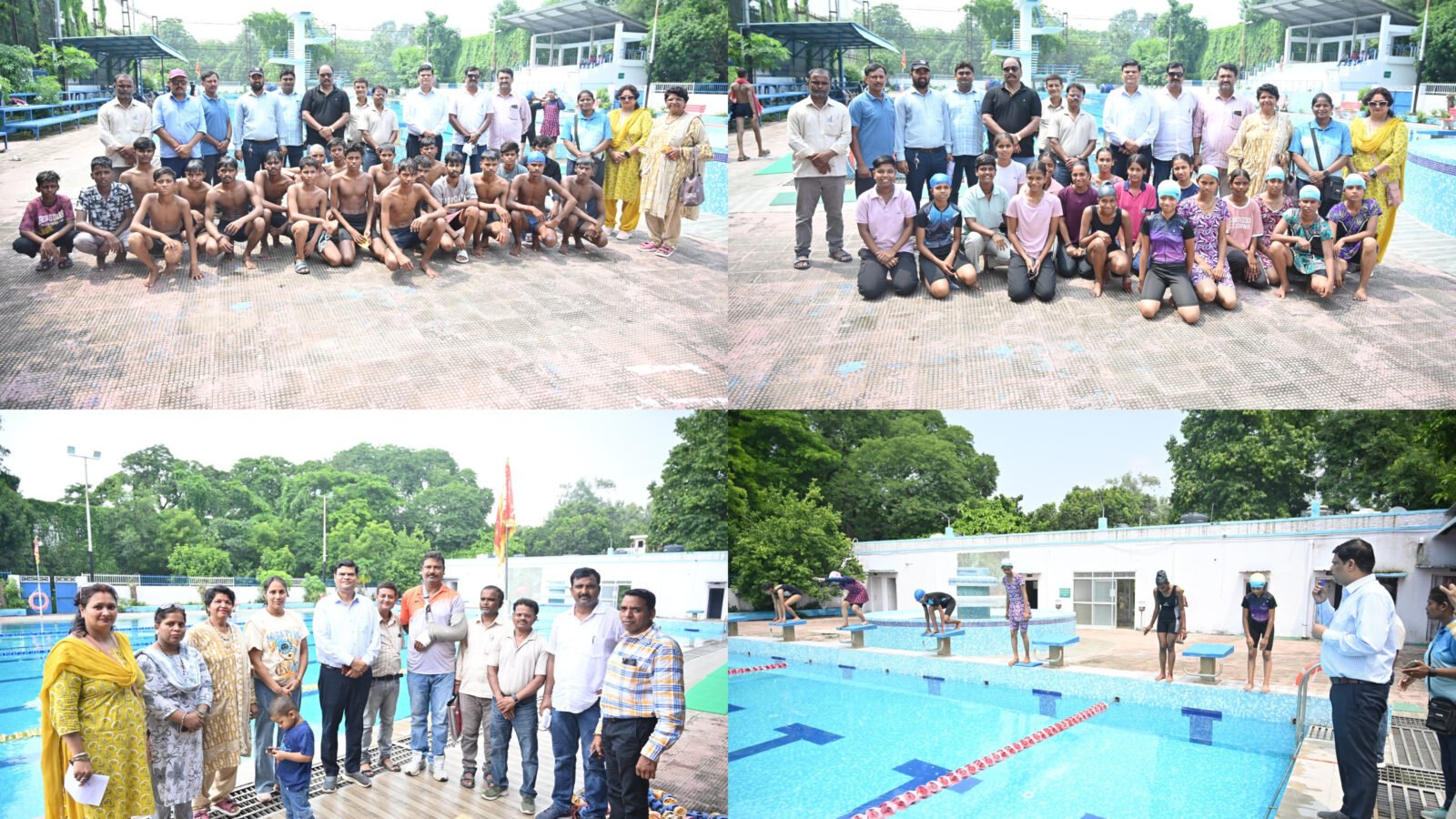 वाराणसी में 70वीं जनपदीय माध्यमिक विद्यालय तैराकी प्रतियोगिता बरेका के तरणताल में सफलतापूर्वक आयोजित हुई। बरेका जनसंपर्क अधिकारी राजेश कुमार ने प्रतियोगिता का उद्घाटन किया। विभिन्न विद्यालयों के बालक एवं बालिका वर्ग के खिलाड़ियों ने उत्साहपूर्वक प्रतिभाग किया। शिक्षकों, निर्णायकों और बरेका तैराकी कोच नवीन यादव के सहयोग से प्रतियोगिता का सुचारु संचालन हुआ। प्रधानाचार्य ने सभी सहयोगियों का आभार जताया।