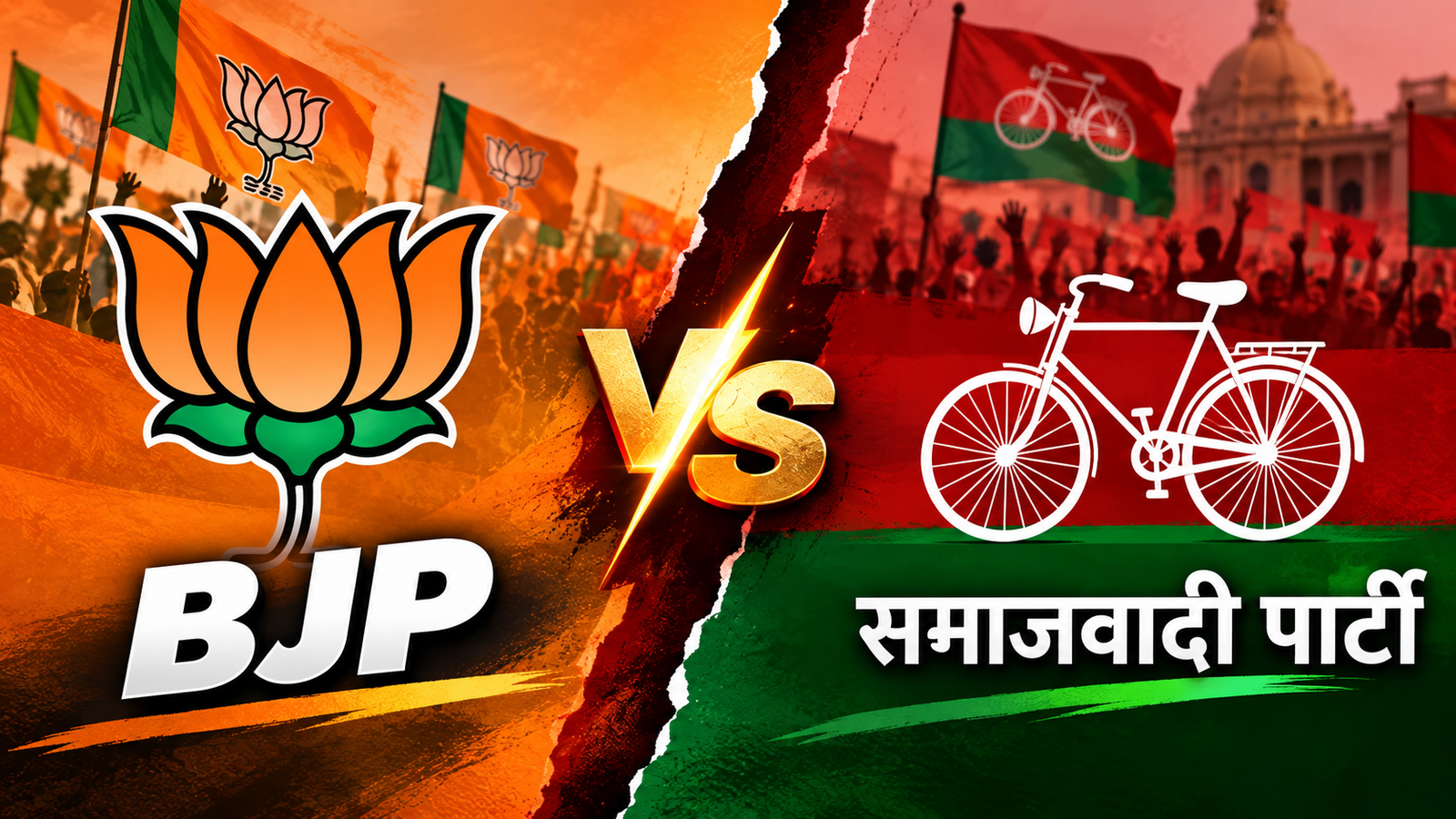 लखनऊ में बीजेपी के मुख्य प्रवक्ता दिनेश प्रताप सिंह ने सपा अध्यक्ष अखिलेश यादव की प्रेस वार्ता पर पलटवार किया। उन्होंने संत कबीर नगर में गणेश प्रतिमा विसर्जन विवाद, रायबरेली के फिरोज गांधी कॉलेज में सपा-ABVP विवाद, किसान कल्याण और संवैधानिक संस्थाओं को लेकर समाजवादी पार्टी पर निशाना साधा। दिनेश प्रताप सिंह ने 2027 के विधानसभा चुनाव का जिक्र करते हुए अखिलेश यादव पर भी हमला बोला। उन्होंने योगी सरकार के किसान कल्याण और गन्ना भुगतान से जुड़े दावों को भी सामने रखा।