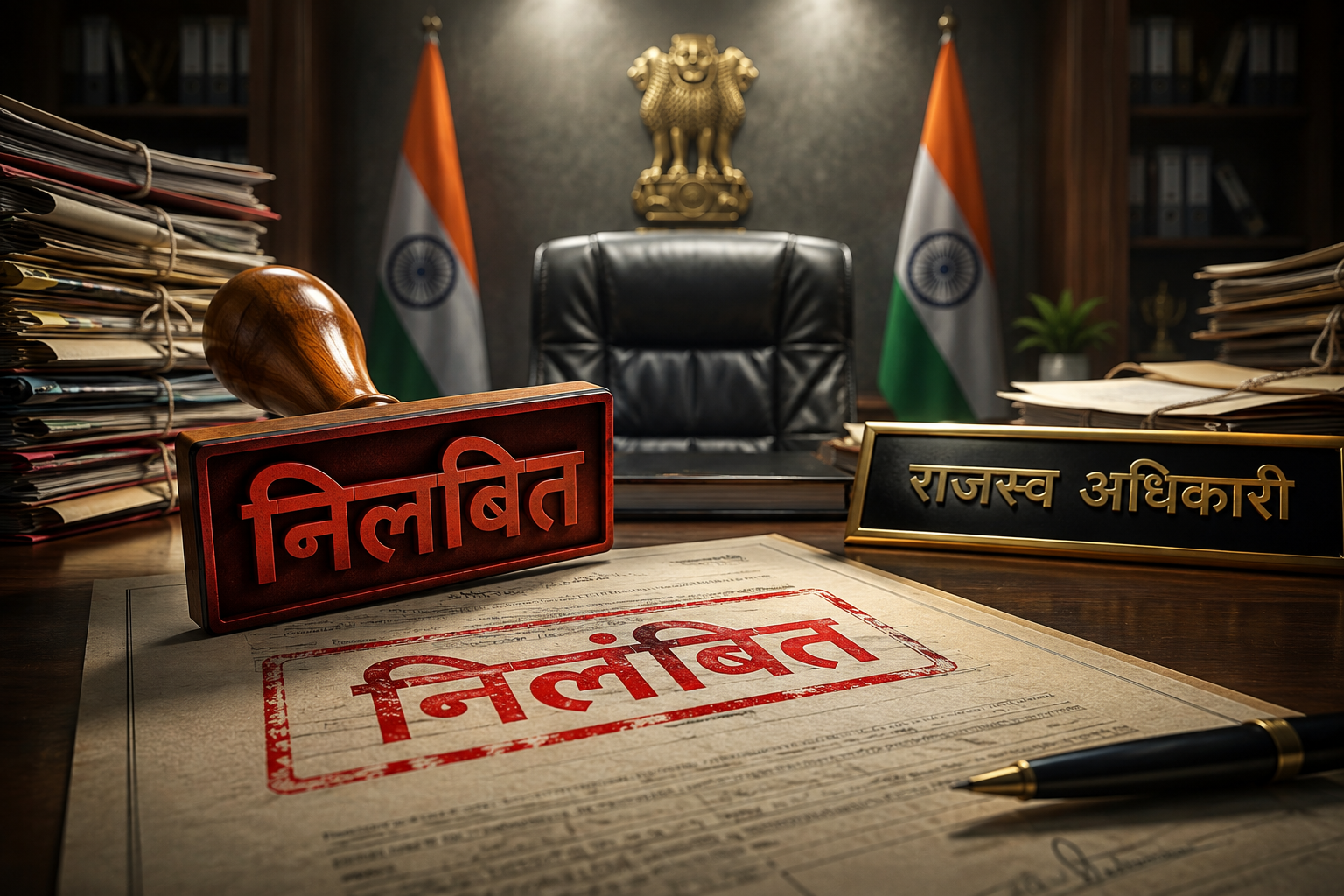 उत्तर प्रदेश में लंबित राजस्व वादों के निस्तारण में लापरवाही बरतने वाले अधिकारियों पर योगी सरकार ने कड़ा एक्शन लिया है। मुख्यमंत्री योगी आदित्यनाथ के निर्देश पर राजस्व परिषद ने चार तहसीलदार और एक नायब तहसीलदार को निलंबित कर दिया। उत्तर प्रदेश राजस्व संहिता की धारा-34 के तहत लंबित मामलों की समीक्षा में निस्तारण की गति संतोषजनक नहीं पाई गई। पांचों अधिकारियों के खिलाफ अनुशासनिक कार्रवाई भी शुरू कर दी गई है।