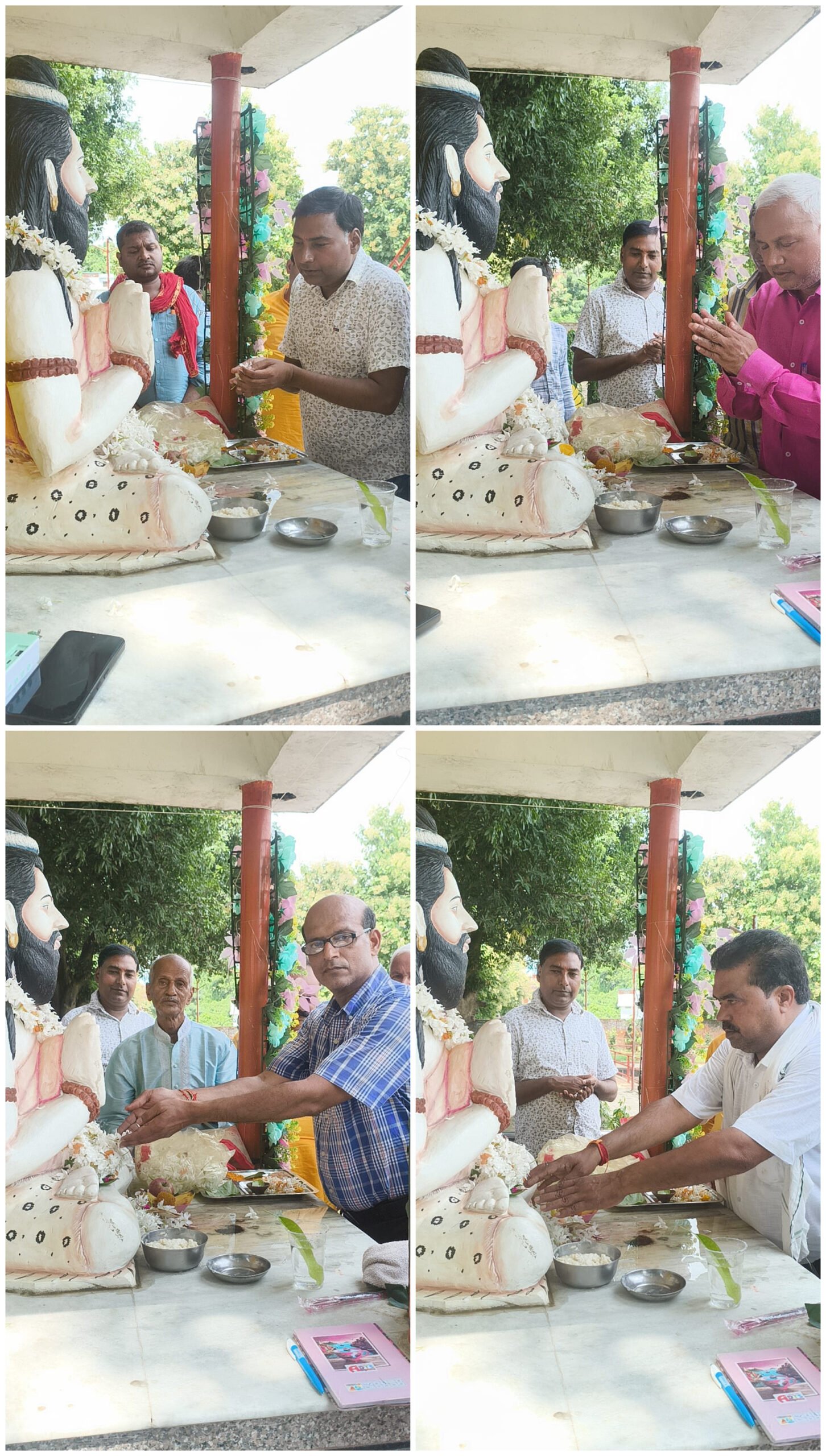 देवरिया के बरहज में नाथ संप्रदाय के संत एवं मद्धेशिया समाज के कुलगुरु संत गणिनाथ जी की जन्म जयंती श्रद्धा और उत्साह के साथ मनाई गई। बेचू शाह पोखरा स्थित संत गणिनाथ मंदिर परिसर में आयोजित समारोह में श्रद्धालुओं ने संत की प्रतिमा पर पुष्प अर्पित कर नमन किया। वक्ताओं ने संत गणिनाथ जी को सामाजिक समरसता, समतामूलक समाज, महिला शिक्षा, राष्ट्रवाद और हिंदुत्व का संवाहक बताया। समारोह में लोगों ने उनके आदर्शों को जीवन में अपनाने और समाज में भाईचारा मजबूत करने का संकल्प लिया।