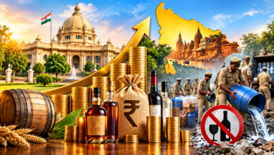 उत्तर प्रदेश में मुख्यमंत्री योगी आदित्यनाथ के नेतृत्व में आबकारी विभाग ने वित्तीय वर्ष 2026-27 के पहले पांच महीनों में 24,795.52 करोड़ रुपये का राजस्व अर्जित किया है। यह पिछले वर्ष की समान अवधि से करीब 11 प्रतिशत अधिक है। विभाग ने अवैध शराब के निर्माण, बिक्री और तस्करी के खिलाफ भी व्यापक अभियान चलाया है। हजारों मुकदमे दर्ज कर लाखों लीटर अवैध मदिरा बरामद की गई और आरोपितों के खिलाफ कार्रवाई जारी है।