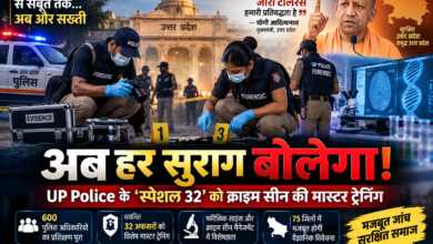 उत्तर प्रदेश में अपराध की जांच को वैज्ञानिक आधार देने के लिए पुलिस के 32 अधिकारियों को फॉरेंसिक साइंस और क्राइम सीन मैनेजमेंट की मास्टर ट्रेनिंग दी जा रही है। UPSIFS, लखनऊ में चल रहे प्रशिक्षण में घटनास्थल की सुरक्षा, साक्ष्य संग्रह, फोटोग्राफी, वीडियोग्राफी, फिंगरप्रिंट और रक्त नमूनों की वैज्ञानिक जांच पर जोर है। छह बैच में प्रशिक्षित 600 अधिकारियों में से चयनित इन ‘स्पेशल 32’ की विशेषज्ञता का उपयोग आगे प्रदेश के 75 जिलों में पुलिसकर्मियों के प्रशिक्षण और वैज्ञानिक विवेचना को मजबूत करने में किया जाएगा।