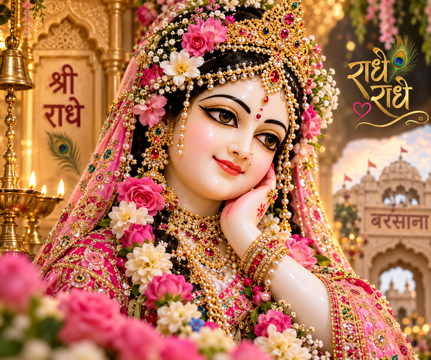 बरसाना में 19 सितंबर 2026 को श्री राधा अष्टमी पर्व भव्यता के साथ मनाया जाएगा। श्री लाडली जी मंदिर में राधारानी के जन्मोत्सव और विशेष अभिषेक को लेकर प्रशासन ने व्यापक तैयारियां की हैं। करीब 25 लाख श्रद्धालुओं की संभावित भीड़ के लिए 7 जोन, 20 सेक्टर, 3 हजार पुलिसकर्मी, 155 CCTV कैमरे और ड्रोन निगरानी की व्यवस्था की गई है। 160 विशेष बसें, 50 पार्किंग स्थल, 12 मेडिकल कैंप और स्थानीय निवासियों के लिए विशेष दर्शन पास भी जारी किए गए हैं।