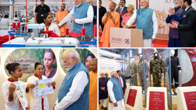 प्रधानमंत्री नरेंद्र मोदी ने रविवार को अपने संसदीय क्षेत्र वाराणसी के मिर्जामुराद स्थित खोचवां में अरविंद मिल्स के नए मैन्युफैक्चरिंग प्लांट का शुभारंभ किया। करीब 150 करोड़ रुपये की लागत से सात एकड़ में बने इस प्लांट में स्थानीय महिलाओं सहित पूर्वांचल के लोगों को रोजगार के अवसर मिलेंगे। यूनिट में 300 से अधिक महिलाओं का प्रशिक्षण शुरू हो चुका है, जबकि कुल 1000 महिलाओं को रोजगार देने का लक्ष्य है। यहां स्पोर्ट्सवियर और अंडरगारमेंट्स का निर्माण किया जाएगा।