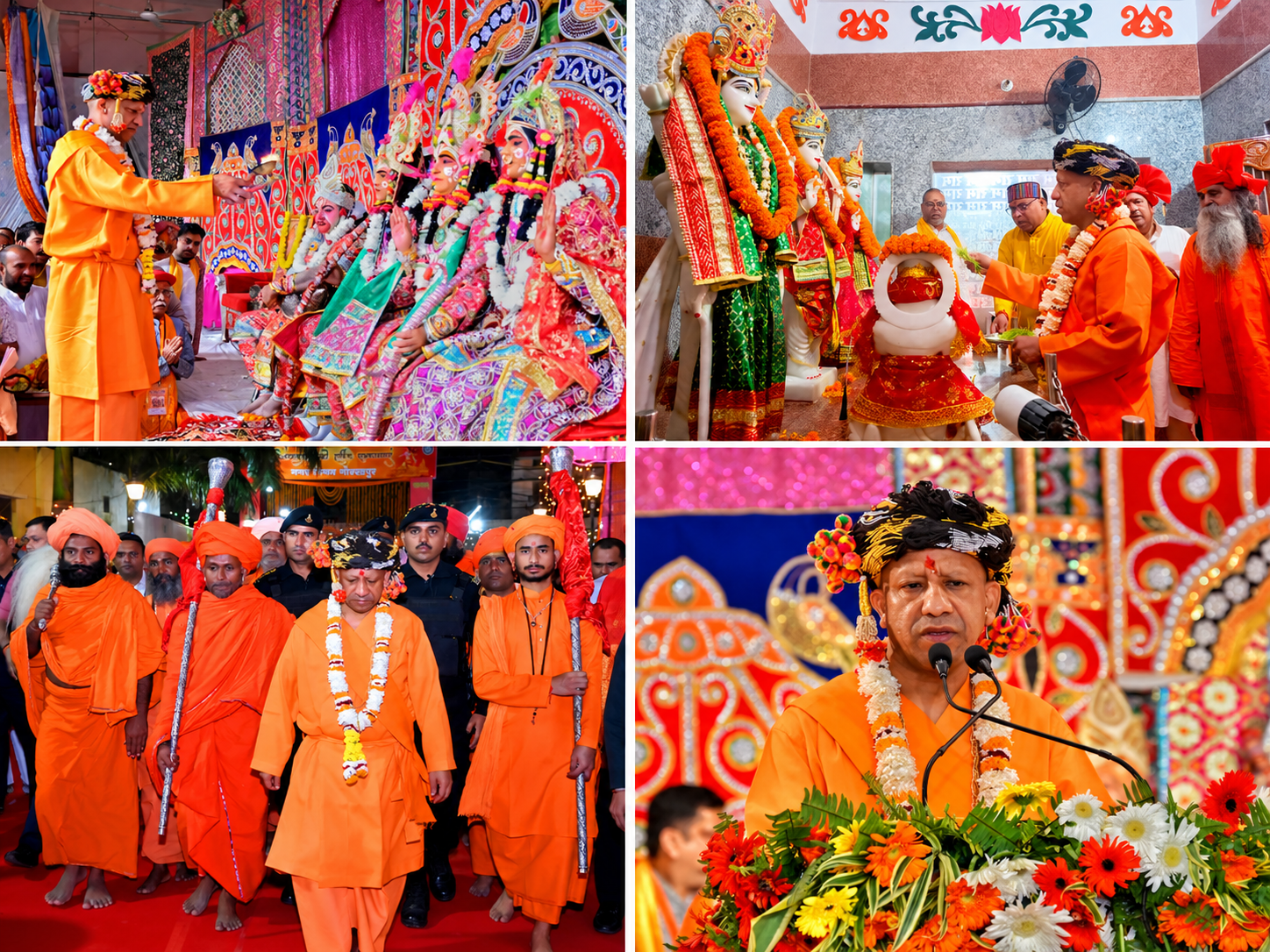 गोरखपुर में विजयादशमी के अवसर पर मुख्यमंत्री योगी आदित्यनाथ ने सामाजिक एकता, सनातन संस्कृति और राष्ट्रहित का संदेश दिया। उन्होंने जाति, क्षेत्र और भाषा के नाम पर समाज को बांटने वालों के प्रति आगाह करते हुए दुष्प्रचार, भ्रष्टाचार और नशे के खिलाफ एकजुट होने की अपील की। मुख्यमंत्री ने रामलीलाओं को सामाजिक समरसता का प्रतीक बताया और परिवारों से सांस्कृतिक विरासत से जुड़ने का आह्वान किया। उन्होंने जनकल्याणकारी योजनाओं और रामराज्य की अवधारणा पर भी अपने विचार रखे।