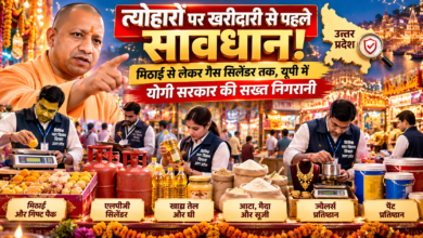 उत्तर प्रदेश में दीपावली, गोवर्धन पूजा, भैयादूज और छठ के मद्देनजर योगी सरकार ने घटतौली, एमआरपी से अधिक वसूली और माप-तौल में अनियमितताओं पर रोक लगाने के लिए विशेष जांच अभियान शुरू किया है। विधिक माप विज्ञान विभाग का यह अभियान 26 अक्टूबर से 31 अक्टूबर और फिर 2 से 5 नवंबर 2026 तक चलेगा। मिठाई, एलपीजी सिलेंडर, खाद्य तेल, आटा, ज्वैलर्स और पेंट प्रतिष्ठानों की जांच कर उपभोक्ता हितों की सुरक्षा सुनिश्चित की जाएगी।
