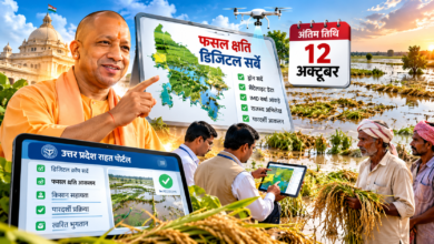 उत्तर प्रदेश में चक्रवात, अतिवृष्टि और बाढ़ से प्रभावित किसानों को राहत देने के लिए योगी सरकार ने फसल क्षति के डिजिटल सर्वे में तेजी लाने के निर्देश दिए हैं। राहत आयुक्त ने अधिकारियों को 12 अक्टूबर तक राहत पोर्टल पर डिजिटल क्रॉप सर्वे के अनुसार नुकसान की फीडिंग पूरी करने को कहा है। फसल क्षति का आकलन डिजिटल सर्वे, राजस्व अभिलेखों और IMD व AWS-ARG के वर्षा आंकड़ों के आधार पर किया जाएगा। पात्र किसानों को नियमानुसार सहायता राशि दी जाएगी।