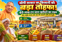उत्तर प्रदेश की योगी सरकार ने खरीफ विपणन वर्ष 2026-27 के लिए धान और मोटे अनाज की सरकारी खरीद नीति को मंजूरी दी है। प्रदेश में इस बार 65 लाख मीट्रिक टन धान खरीदने का लक्ष्य रखा गया है। सामान्य धान का समर्थन मूल्य 2441 रुपये और ग्रेड-ए धान का 2461 रुपये प्रति क्विंटल तय किया गया है। मक्का, बाजरा और ज्वार की 2.85 लाख मीट्रिक टन खरीद का लक्ष्य प्रस्तावित है। सरकार ने किसानों को यथासंभव 48 घंटे में भुगतान सुनिश्चित करने के निर्देश दिए हैं।