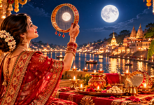 करवा चौथ 2026 का व्रत 29 अक्टूबर, गुरुवार को रखा जाएगा। इस विशेष पर्व पर सुहागिन महिलाएं पति की लंबी आयु, अच्छे स्वास्थ्य और सुख-समृद्धि की कामना करती हैं। जानिए करवा चौथ की तिथि, वाराणसी में पूजा का शुभ मुहूर्त, चांद निकलने का संभावित समय, चतुर्थी तिथि, व्रत कथा, पूजा सामग्री और चंद्रमा को अर्घ्य देने की विधि। स्थानीय पंचांग के अनुसार समय की पुष्टि करें और पढ़ें करवा चौथ से जुड़ी संपूर्ण जानकारी CMG TIMES पर।